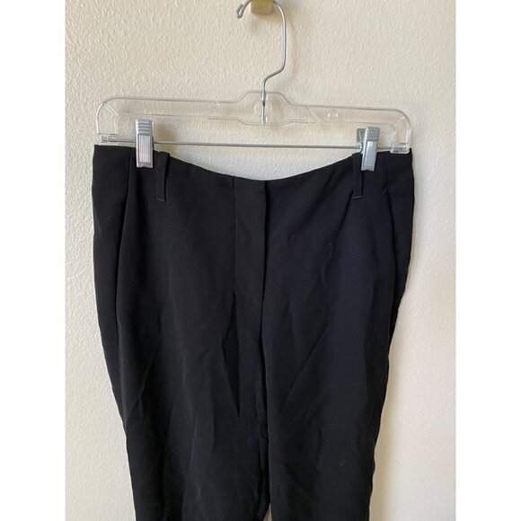Giorgio Armani Black Trouser Tapered Dress Pants - Picture 3 of 8